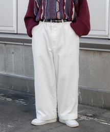 コーデュロイワイドパンツ