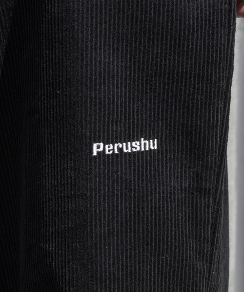Perushu（ペルーシュ）の「コーデュロイワイドパンツ（その他パンツ・メンズ・ライトグレー/ブラック/オフホワイト/グリーン・SMALL/MEDIUM/LARGE）」の19枚目の写真