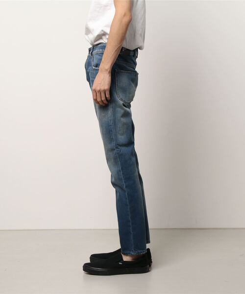 SISLEY(シスレー)の「スリムフィットデニムパンツ(BERGEN)(デニムパンツ・メンズ・インディゴブルー・30inch/31inch/29inch)」の3枚目の写真