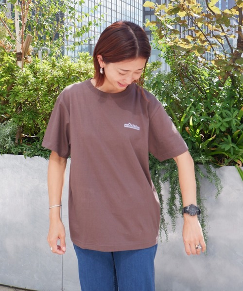 MANASTASH（マナスタッシュ）の「MANASTASH/マナスタッシュ  W's BACK LOGO TEE ウィメンズ　バックロゴTシャツ（Tシャツ/カットソー・レディース・ホワイト/チャコールグレー/スモークピンク/ラベンダー・MEDIUM）」の10枚目の写真