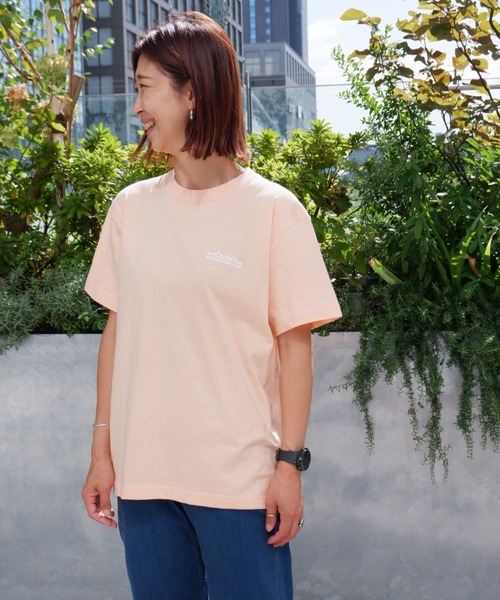 MANASTASH（マナスタッシュ）の「MANASTASH/マナスタッシュ  W's BACK LOGO TEE ウィメンズ　バックロゴTシャツ（Tシャツ/カットソー・レディース・ホワイト/チャコールグレー/スモークピンク/ラベンダー・MEDIUM）」の18枚目の写真