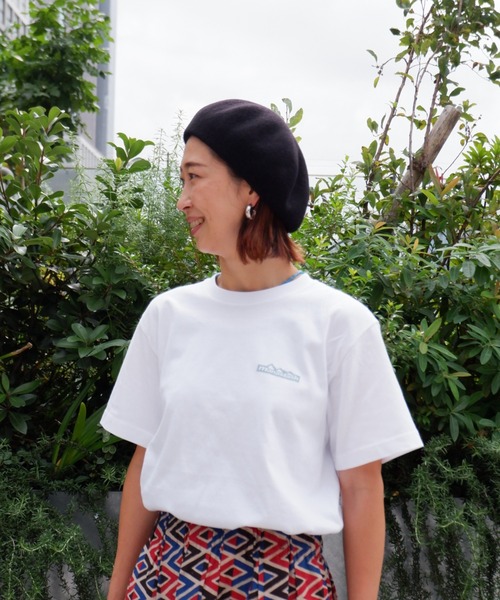 MANASTASH（マナスタッシュ）の「MANASTASH/マナスタッシュ  W's BACK LOGO TEE ウィメンズ　バックロゴTシャツ（Tシャツ/カットソー・レディース・ホワイト/チャコールグレー/スモークピンク/ラベンダー・MEDIUM）」の7枚目の写真