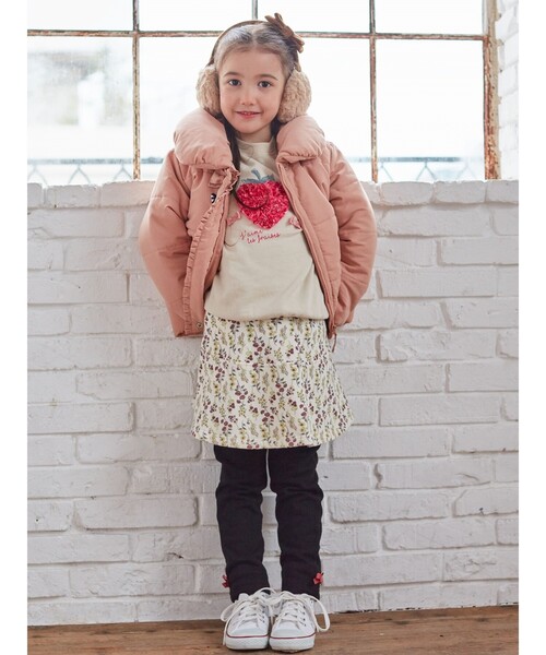 SHOO・LA・RUE（シューラルー）の「◆【90-130cm】裏シャギースカッツ（スカート・キッズ・アイボリー系/ブラック系/ネイビー系5・09/10/11/12/13）」の17枚目の写真