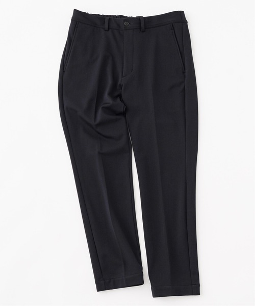 417 EDIFICE（フォーワンセブンエディフィス）の「【BEGIN掲載 M＆M】トリコット ストレッチ スリム パンツ（スラックス・メンズ・ブラック/ブラウン/カーキ・SMALL/MEDIUM/LARGE/X-LARGE）」の18枚目の写真