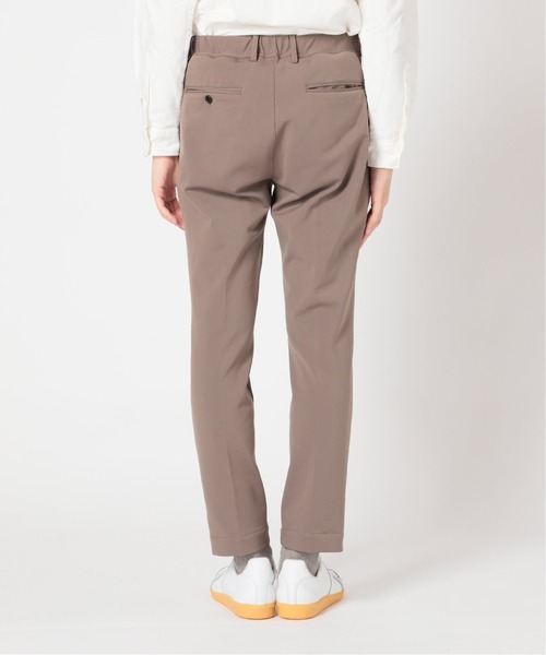 417 EDIFICE（フォーワンセブンエディフィス）の「【BEGIN掲載 M＆M】トリコット ストレッチ スリム パンツ（スラックス・メンズ・ブラック/ブラウン/カーキ・SMALL/MEDIUM/LARGE/X-LARGE）」の5枚目の写真