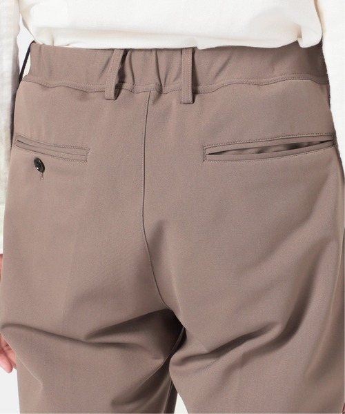 417 EDIFICE（フォーワンセブンエディフィス）の「【BEGIN掲載 M＆M】トリコット ストレッチ スリム パンツ（スラックス・メンズ・ブラック/ブラウン/カーキ・SMALL/MEDIUM/LARGE/X-LARGE）」の19枚目の写真