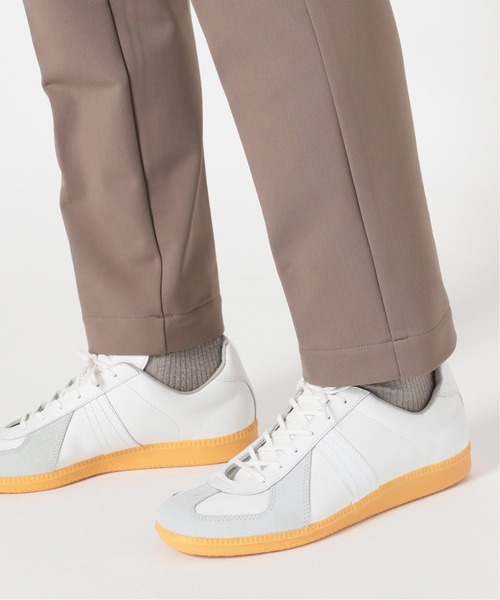 417 EDIFICE（フォーワンセブンエディフィス）の「【BEGIN掲載 M＆M】トリコット ストレッチ スリム パンツ（スラックス・メンズ・ブラック/ブラウン/カーキ・SMALL/MEDIUM/LARGE/X-LARGE）」の6枚目の写真