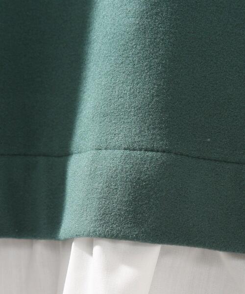 DRESKIP（ドレスキップ）の「◆触り心地に納得。裾レイヤード風（Tシャツ/カットソー・レディース・ブラック/ダークグリーン/サンドベージュ/パープル系4・03/04/02）」の21枚目の写真