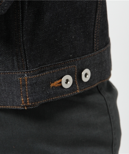 Sheta（シータ）の「デニムジャケット（デニムジャケット・レディース・インディゴブルー・FREE）」の9枚目の写真