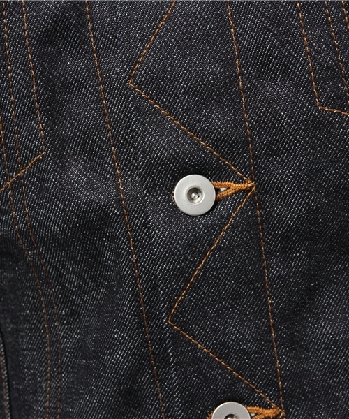 Sheta（シータ）の「デニムジャケット（デニムジャケット・レディース・インディゴブルー・FREE）」の10枚目の写真