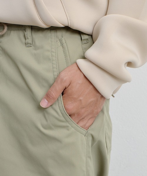 MinoriTY（マイノリティ）の「【MinoriTY】ワイドスノーパンツ ワイドカーゴパンツ ミリタリーパンツ イージーパンツ メンズ 無地（カーゴパンツ・メンズ・カーキ/グレー系その他/ホワイト/ブラック・L/M）」の15枚目の写真