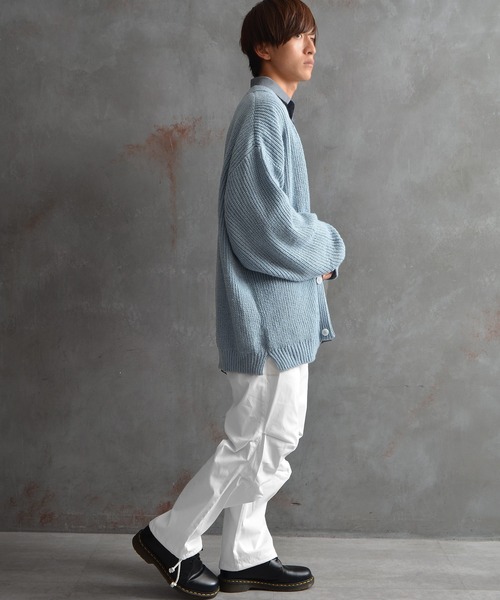 MinoriTY（マイノリティ）の「【MinoriTY】ワイドスノーパンツ ワイドカーゴパンツ ミリタリーパンツ イージーパンツ メンズ 無地（カーゴパンツ・メンズ・カーキ/グレー系その他/ホワイト/ブラック・L/M）」の14枚目の写真