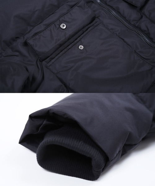 roshell（ロシェル）の「撥水加工 2WAYダウンジャケット（ダウンジャケット/コート・メンズ・ネイビー/ミックスグレー/ブラック/カーキ/グレイッシュベージュ・SMALL/MEDIUM/LARGE/X-LARGE）」の22枚目の写真