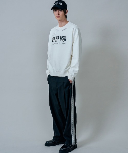 OY(オーワイ)の「『OY/オーワイ』ETHNIC TAPE PANTS/エスニック テープ サイドライン パンツ(カーゴパンツ・メンズ・ブラック/ブラウン・FREE)」の16枚目の写真