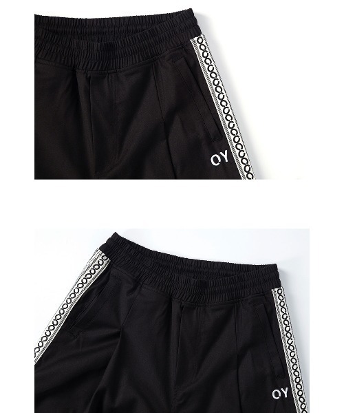 OY(オーワイ)の「『OY/オーワイ』ETHNIC TAPE PANTS/エスニック テープ サイドライン パンツ(カーゴパンツ・メンズ・ブラック/ブラウン・FREE)」の4枚目の写真