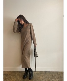 TRUNC | Tight Honeycomb Knit One-Piece(ワンピース)