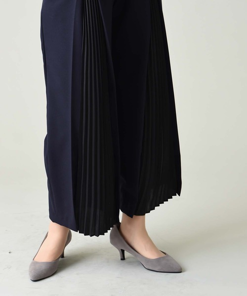 RAW FUDGE(ローファッジ)の「フロントプリーツ切替パンツ(その他パンツ・レディース・ブラック/ネイビー/モカ・M)」の16枚目の写真