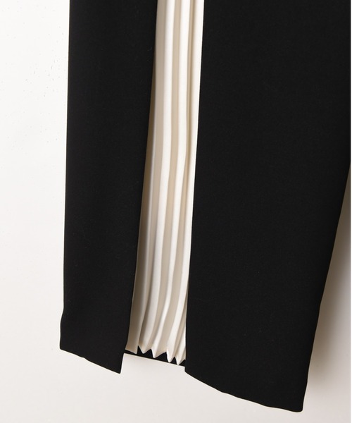 RAW FUDGE(ローファッジ)の「フロントプリーツ切替パンツ(その他パンツ・レディース・ブラック/ネイビー/モカ・M)」の22枚目の写真