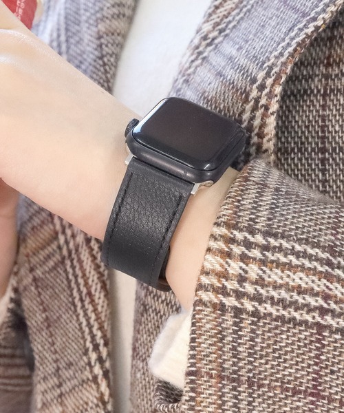 Urban Coral(アーバンコーラル)の「Apple Watch Band / アップルウォッチ バンド 本革レザー / Urban Coral(デジタル腕時計・レディース・ホワイト/ホワイト系その他/ブラック/ブラック系その他/グレー系その他/ブラウン/ブラウン系その他/グリーン/ブルー/ライトブルー/アクア/ネイビー系/ブルー系/ベビーピンク/ピンク系その他/レッド/ワインレッド/レッド系その他/オレンジ/オレンジ系その他・40mm/44mm)」の5枚目の写真