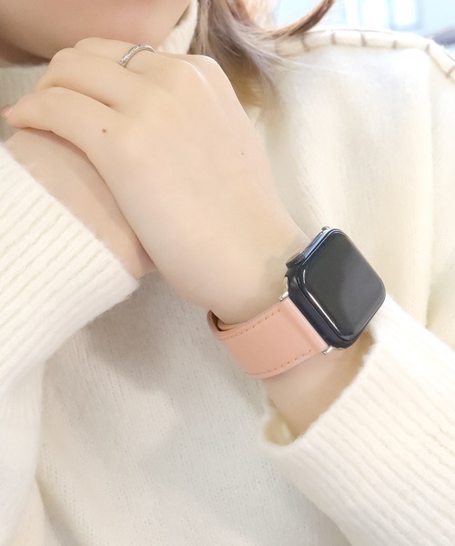 Urban Coral(アーバンコーラル)の「Apple Watch Band / アップルウォッチ バンド 本革レザー / Urban Coral(デジタル腕時計・レディース・ホワイト/ホワイト系その他/ブラック/ブラック系その他/グレー系その他/ブラウン/ブラウン系その他/グリーン/ブルー/ライトブルー/アクア/ネイビー系/ブルー系/ベビーピンク/ピンク系その他/レッド/ワインレッド/レッド系その他/オレンジ/オレンジ系その他・40mm/44mm)」の14枚目の写真