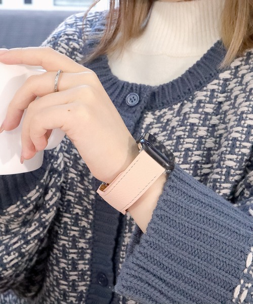 Urban Coral(アーバンコーラル)の「Apple Watch Band / アップルウォッチ バンド 本革レザー / Urban Coral(デジタル腕時計・レディース・ホワイト/ホワイト系その他/ブラック/ブラック系その他/グレー系その他/ブラウン/ブラウン系その他/グリーン/ブルー/ライトブルー/アクア/ネイビー系/ブルー系/ベビーピンク/ピンク系その他/レッド/ワインレッド/レッド系その他/オレンジ/オレンジ系その他・40mm/44mm)」の15枚目の写真