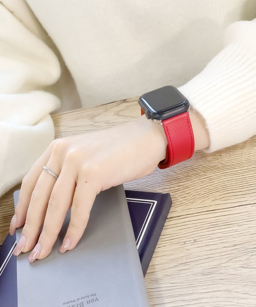 Urban Coral(アーバンコーラル)の「Apple Watch Band / アップルウォッチ バンド 本革レザー / Urban Coral(デジタル腕時計・レディース・ホワイト/ホワイト系その他/ブラック/ブラック系その他/グレー系その他/ブラウン/ブラウン系その他/グリーン/ブルー/ライトブルー/アクア/ネイビー系/ブルー系/ベビーピンク/ピンク系その他/レッド/ワインレッド/レッド系その他/オレンジ/オレンジ系その他・40mm/44mm)」の16枚目の写真