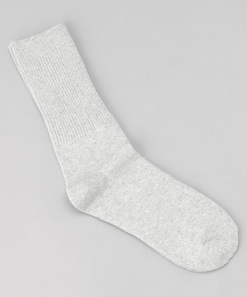 Firsthand（ファーストハンド）の「Firsthand/ファーストハンド Loose rib socks / ルーズリブソックス（ソックス/靴下・メンズ・ホワイト/ブラック/グレー/オリーブ・ONE SIZE）」の3枚目の写真
