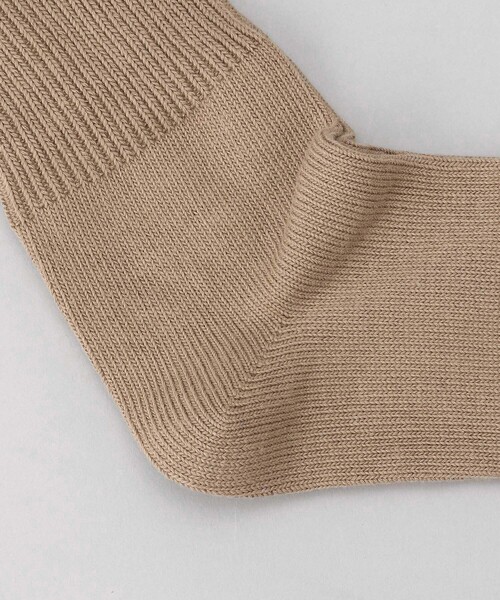 Firsthand（ファーストハンド）の「Firsthand/ファーストハンド Loose rib socks / ルーズリブソックス（ソックス/靴下・メンズ・ホワイト/ブラック/グレー/オリーブ・ONE SIZE）」の6枚目の写真