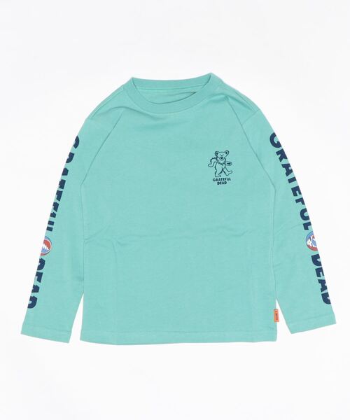 KRIFF MAYER Kid's Collection（クリフメイヤーキッズコレクション）の「Grateful deadコラボロンT（Tシャツ/カットソー・キッズ・チャコール/ブルーグリーン/ベージュ/オフホワイト・150/170/120/160/130/140）」の4枚目の写真