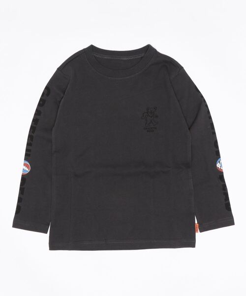 KRIFF MAYER Kid's Collection（クリフメイヤーキッズコレクション）の「Grateful deadコラボロンT（Tシャツ/カットソー・キッズ・チャコール/ブルーグリーン/ベージュ/オフホワイト・150/170/120/160/130/140）」の2枚目の写真