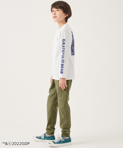 KRIFF MAYER Kid's Collection（クリフメイヤーキッズコレクション）の「Grateful deadコラボロンT（Tシャツ/カットソー・キッズ・チャコール/ブルーグリーン/ベージュ/オフホワイト・150/170/120/160/130/140）」の13枚目の写真