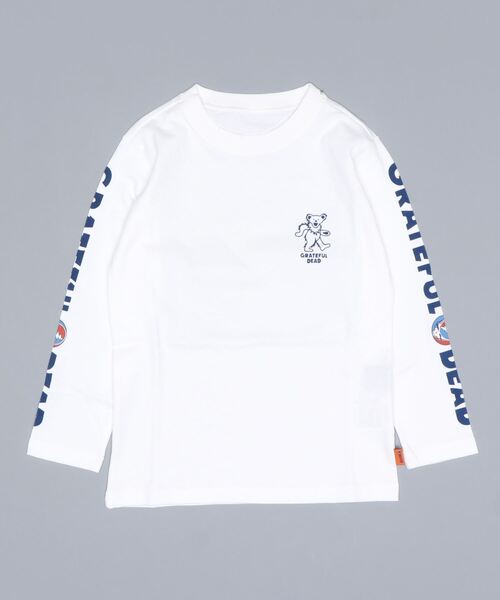 KRIFF MAYER Kid's Collection（クリフメイヤーキッズコレクション）の「Grateful deadコラボロンT（Tシャツ/カットソー・キッズ・チャコール/ブルーグリーン/ベージュ/オフホワイト・150/170/120/160/130/140）」の18枚目の写真