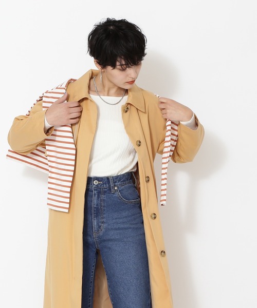 NATURAL BEAUTY BASIC(ナチュラルビューティーベーシック)の「スプリングベーシックニット(ニット/セーター・レディース・オフホワイト/ピンク/ネイビー/グリーン・MEDIUM)」の22枚目の写真