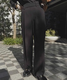 Ameri | TWO STEPS WAIST STRAIGHT PANTS(スラックス)