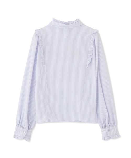 PROPORTION BODY DRESSING(プロポーションボディドレッシング)の「ストライプボウタイ付きブラウス / 1212110202(シャツ/ブラウス・レディース・パープル/グレー/ブラウン・SMALL/MEDIUM)」の17枚目の写真