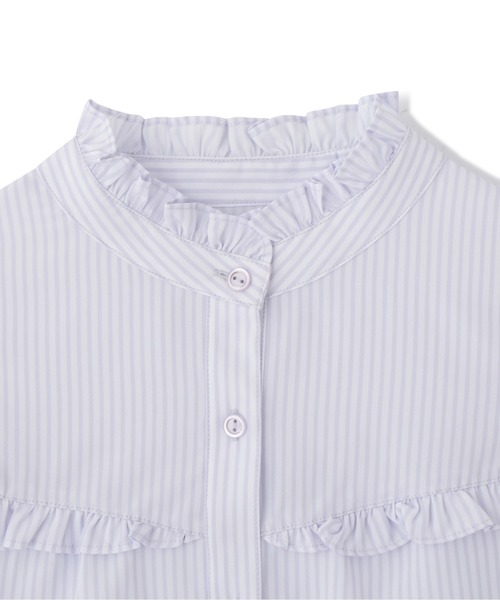 PROPORTION BODY DRESSING(プロポーションボディドレッシング)の「ストライプボウタイ付きブラウス / 1212110202(シャツ/ブラウス・レディース・パープル/グレー/ブラウン・SMALL/MEDIUM)」の19枚目の写真