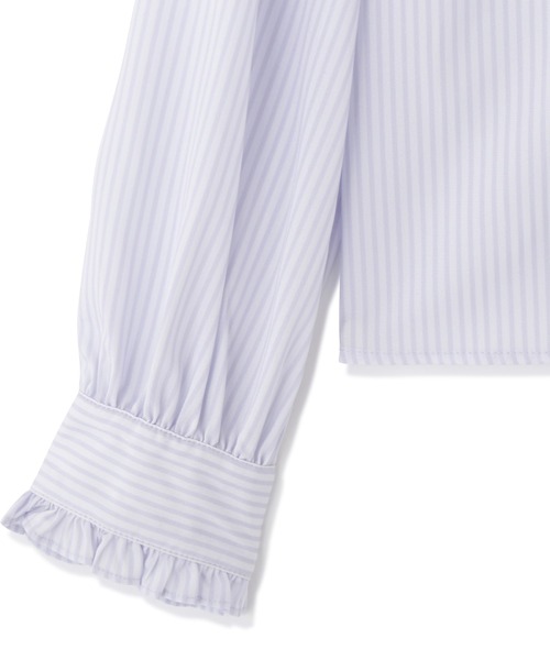 PROPORTION BODY DRESSING(プロポーションボディドレッシング)の「ストライプボウタイ付きブラウス / 1212110202(シャツ/ブラウス・レディース・パープル/グレー/ブラウン・SMALL/MEDIUM)」の21枚目の写真