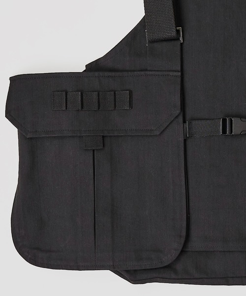 WILDERNESS EXPERIENCE（ウィルダネスエクスペリエンス）の「【WILDERNESS EXPERIENCE】ストレージベスト / フィッシングベスト（ベスト・メンズ・ブラック/ベージュ/カーキ・FREE）」の12枚目の写真