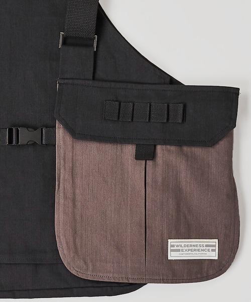 WILDERNESS EXPERIENCE（ウィルダネスエクスペリエンス）の「【WILDERNESS EXPERIENCE】ストレージベスト / フィッシングベスト（ベスト・メンズ・ブラック/ベージュ/カーキ・FREE）」の13枚目の写真