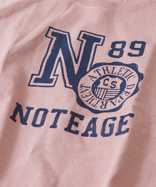 CUBE SUGAR（キューブシュガー）の「ピグメントカットオフグラフィックカレッジロゴベスト（Tシャツ/カットソー・レディース・チャコールグレー/ネイビー/マスタード/ピンク・M）」の10枚目の写真