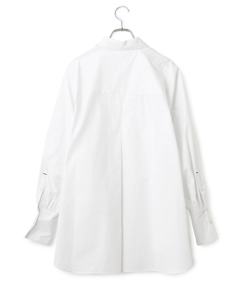 ADAM ET ROPE'（アダムエロペ）の「【一部直営店舗・WEB限定】ストライプ/ソリッド オーバーシャツ（シャツ/ブラウス・レディース・ホワイト/イエロー系その他/ブルー系その他6・FREE）」の12枚目の写真