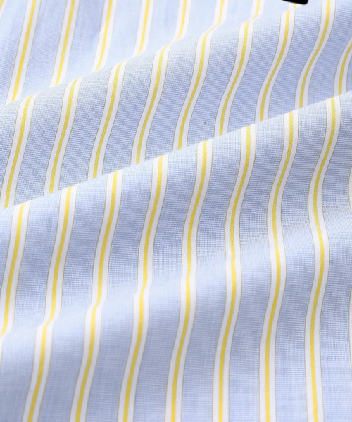 ADAM ET ROPE'（アダムエロペ）の「【一部直営店舗・WEB限定】ストライプ/ソリッド オーバーシャツ（シャツ/ブラウス・レディース・ホワイト/イエロー系その他/ブルー系その他6・FREE）」の18枚目の写真