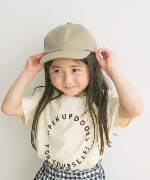 URBAN RESEARCH DOORS(アーバンリサーチドアーズ)の「オーガニックコットンキャップ(KIDS)(キャップ・キッズ・ブラック/グレー・ONE)」の1枚目の写真
