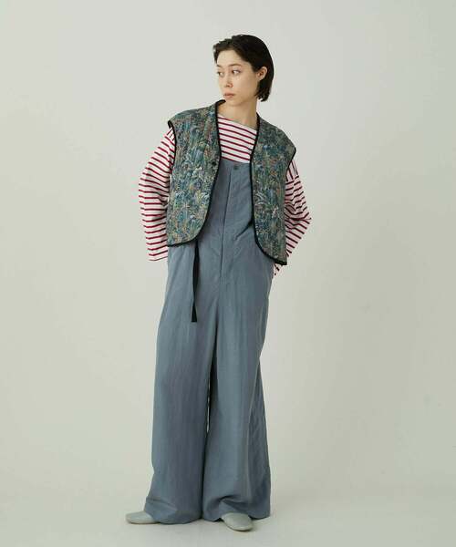 ADIEU TRISTESSE（アデュートリステス）の「リバティプリントキルティングベスト（ベスト・レディース・グリーン系その他・38）」の21枚目の写真