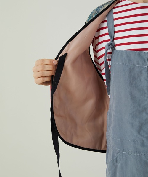 ADIEU TRISTESSE（アデュートリステス）の「リバティプリントキルティングベスト（ベスト・レディース・グリーン系その他・38）」の5枚目の写真