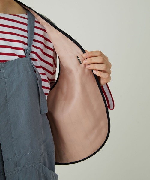 ADIEU TRISTESSE（アデュートリステス）の「リバティプリントキルティングベスト（ベスト・レディース・グリーン系その他・38）」の9枚目の写真