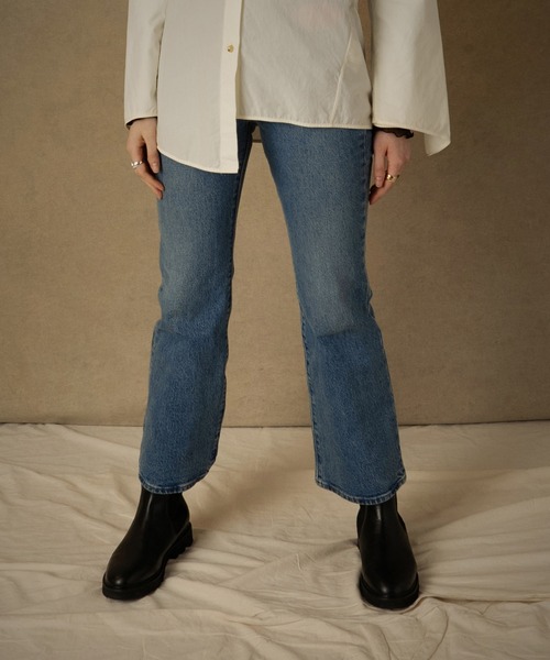 Levi's（リーバイス）の「Levi's(R) RED RIBCAGE BOOT BLUE SKIES STRETCH（デニムパンツ・レディース・インディゴブルー・27inch/25inch/24inch/26inch/30inch/29inch/23inch/28inch）」の10枚目の写真