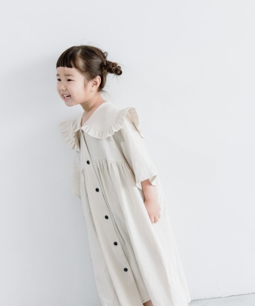 Lowrys Farm ローリーズファーム の コットンフリルカラーワンピース ワンピース Wear