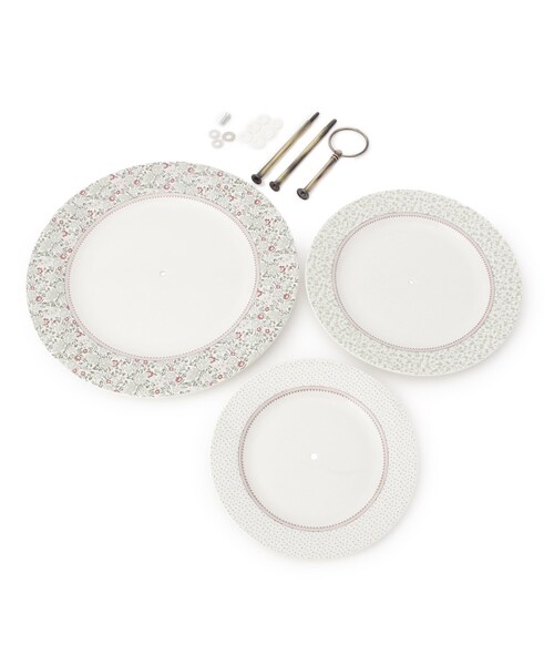 3レイヤーケーキスタンド（食器）｜LAURA ASHLEY（ローラアシュレイ