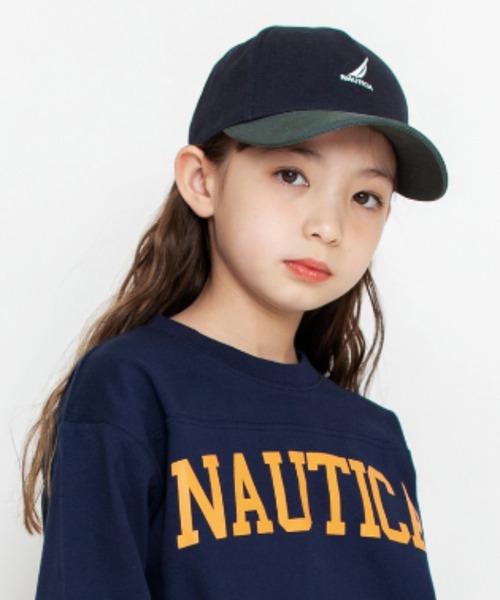 NAUTICA（ノーティカ）の「【NAUTICA/ノーティカ】ワンポイント刺繍CAP（キャップ・キッズ・ネイビー/ベージュ/ブラック・M）」の3枚目の写真